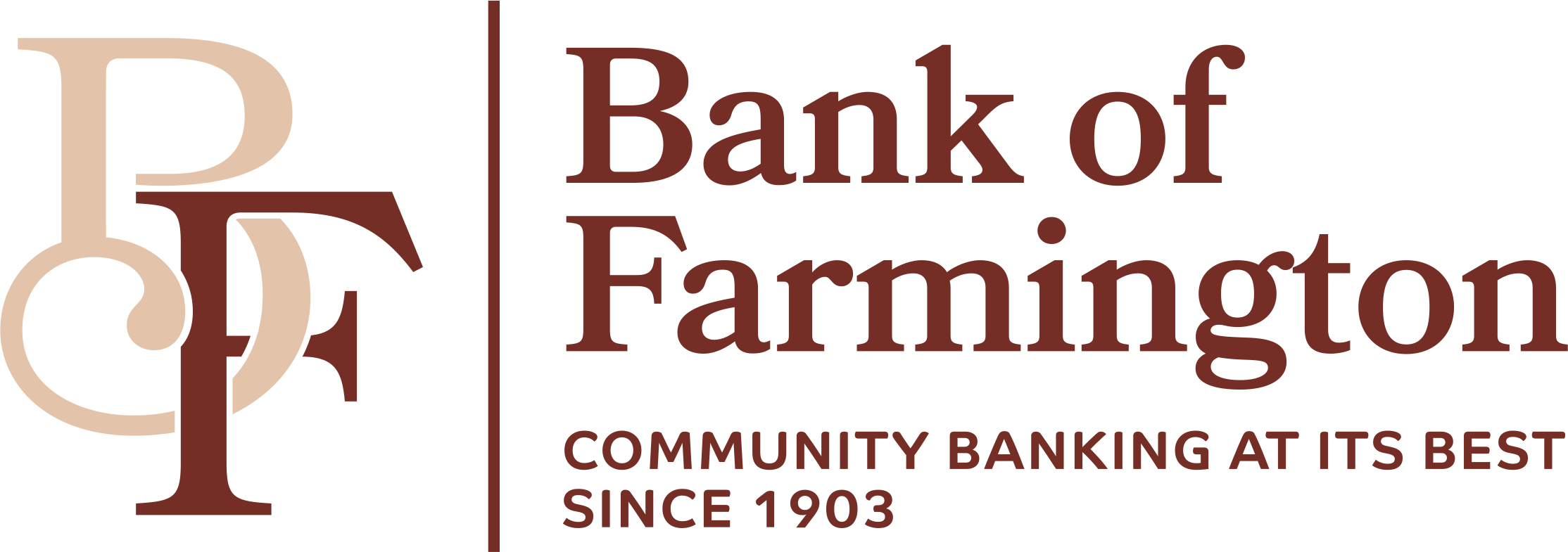 Bank of Farmington logo